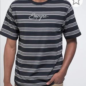 EMPYRE striped t-shirt LARGE